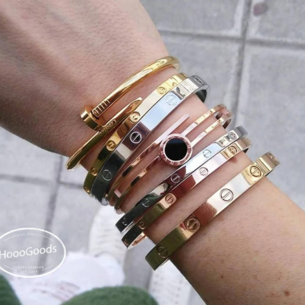 Stainless Steel Bangle - Picture 3 of 5
